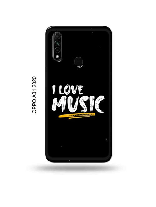 i love music back cover compatible with oppo a31 2020 - 18954947 - Very Small Image - 1