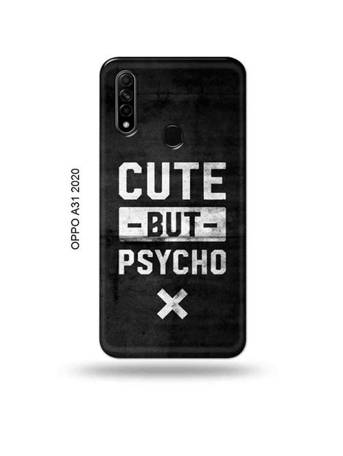 cute but psycho back cover compatible with oppo a31 2020 - 18954957 - Very Small Image - 1