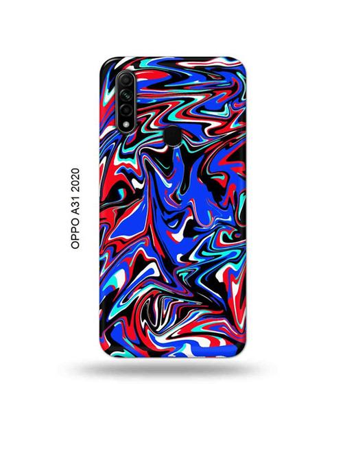 messy colour black back cover compatible with oppo a31 2020 - 18955104 - Very Small Image - 1