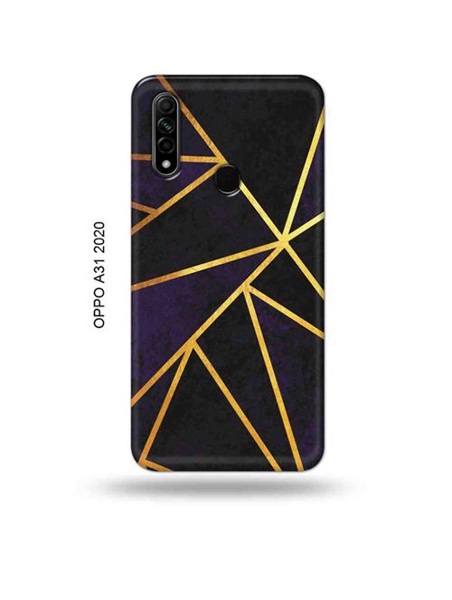 vertical gold strips back cover compatible with oppo a31 2020 - 18955119 - Very Small Image - 1