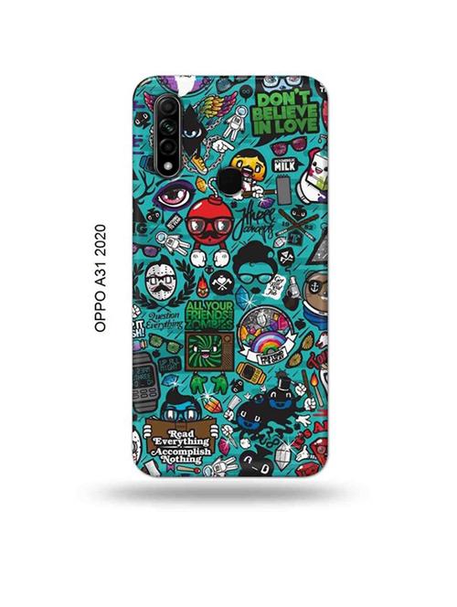 zombies dope back cover compatible with oppo a31 2020 - 18955204 - Very Small Image - 1