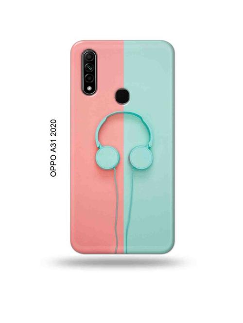 hipster headset back cover compatible with oppo a31 2020 - 18955223 - Very Small Image - 1