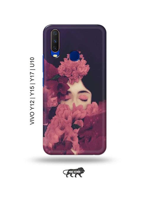 shy girl back cover compatible with vivo y12, vivo y15 (2019), vivo y17, vivo u10 - 18955317 - Very Small Image - 1