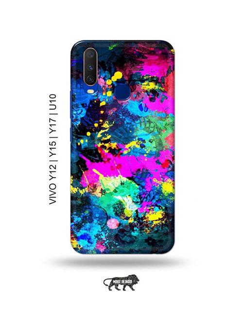 abstract back cover compatible with vivo y12, vivo y15 (2019), vivo y17, vivo u10 - 18955341 - Very Small Image - 1