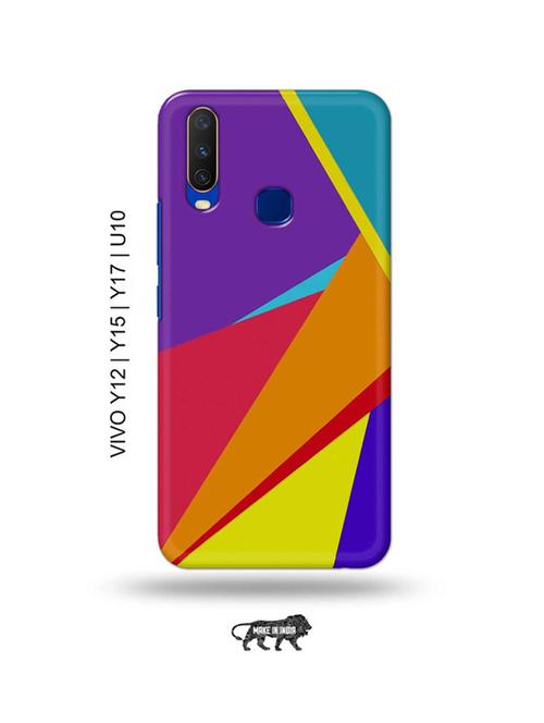 abstract strips back cover compatible with vivo y12, vivo y15 (2019), vivo y17, vivo u10 - 18955357 - Very Small Image - 1