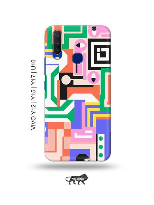 hologram boxes back cover compatible with vivo y12, vivo y15 (2019), vivo y17, vivo u10 - 18955372 - Very Small Image - 1