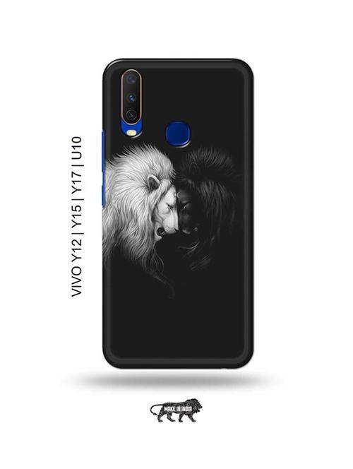 lions back cover compatible with vivo y12, vivo y15 (2019), vivo y17, vivo u10 - 18955382 - Very Small Image - 1