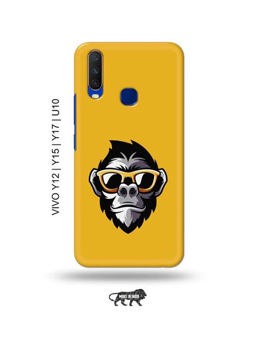 cool monkey back cover compatible with vivo y12, vivo y15 (2019), vivo y17, vivo u10 - 18955405 - Very Small Image - 1