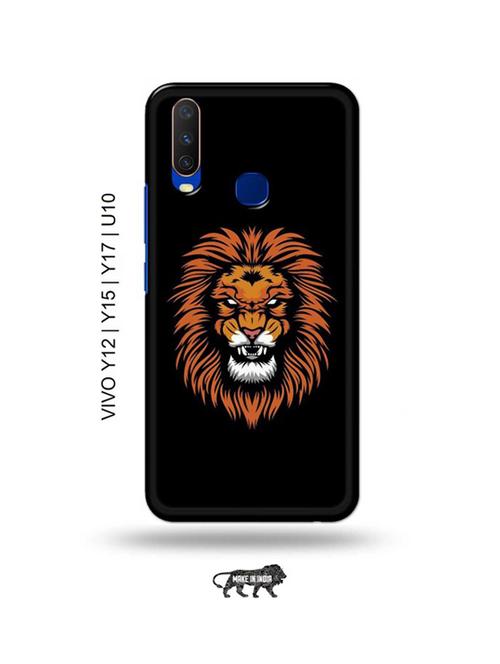 lions back cover compatible with vivo y12, vivo y15 (2019), vivo y17, vivo u10 - 18955409 - Very Small Image - 1