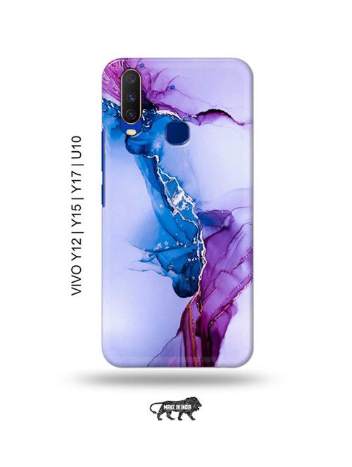 marble back cover compatible with vivo y12, vivo y15 (2019), vivo y17, vivo u10 - 18955479 - Very Small Image - 1