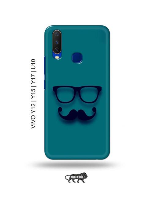 mustache back cover compatible with vivo y12, vivo y15 (2019), vivo y17, vivo u10 - 18955493 - Very Small Image - 1