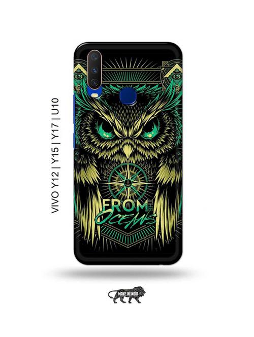 deadly owl back cover compatible with vivo y12, vivo y15 (2019), vivo y17, vivo u10 - 18955497 - Very Small Image - 1