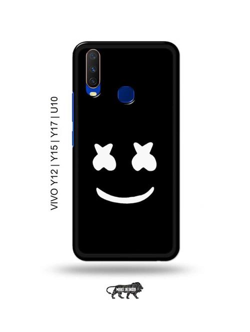 funny face back cover compatible with vivo y12, vivo y15 (2019), vivo y17, vivo u10 - 18955503 - Very Small Image - 1