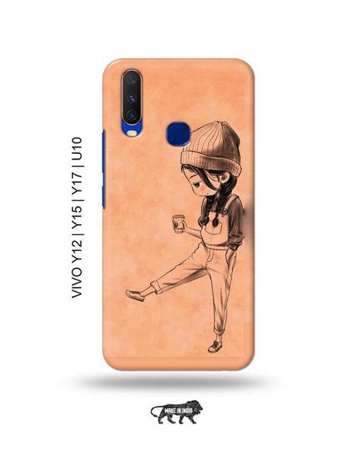 kiddo girl back cover compatible with vivo y12, vivo y15 (2019), vivo y17, vivo u10 - 18955568 - Very Small Image - 1