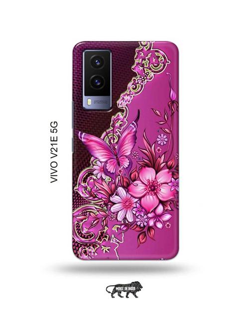 tweakymod designer printed hard case | flowers back cover compatible with vivo v21e 5g - 18956661 - Very Small Image - 1
