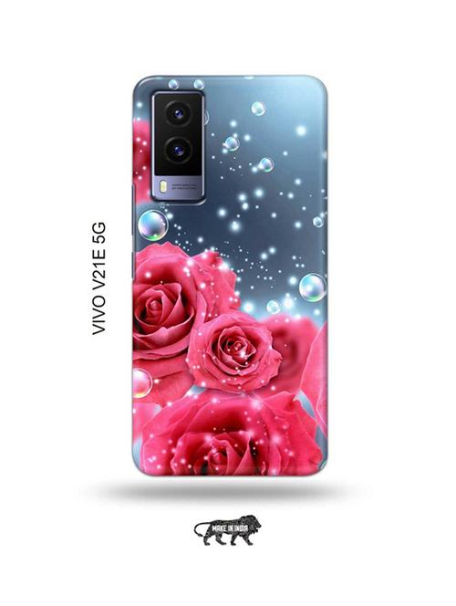 flowers back cover compatible with vivo v21e 5g - 18956664 - Very Small Image - 1