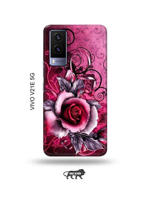 flowers back cover compatible with vivo v21e 5g - 18956666 - Very Small Image - 1