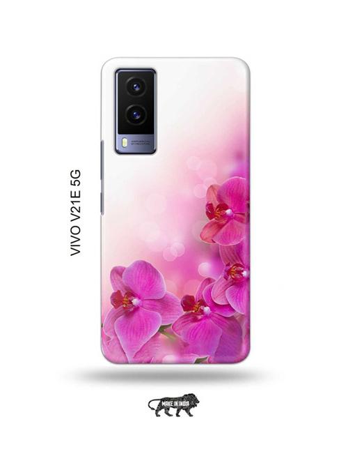 flowers back cover compatible with vivo v21e 5g - 18956670 - Very Small Image - 1