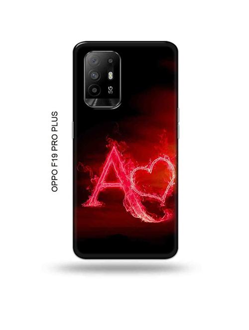 fire heart letter a back cover compatible with oppo f19 pro plus 5g - 18956772 - Very Small Image - 1