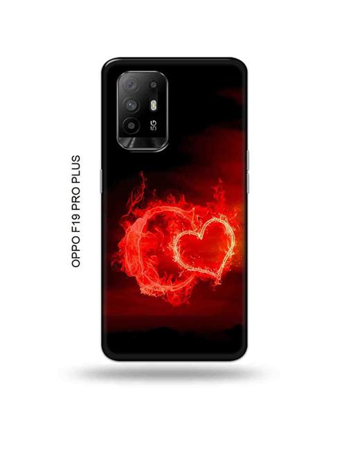 fire heart letter c back cover compatible with oppo f19 pro plus 5g - 18956774 - Very Small Image - 1