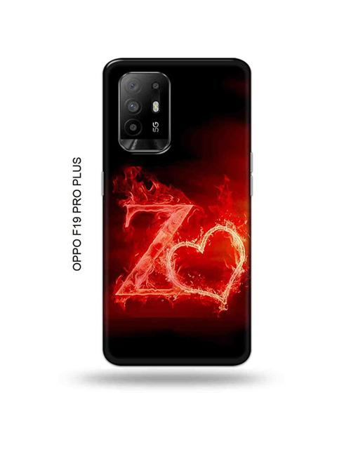 fire heart letter z back cover compatible with oppo f19 pro plus 5g - 18956797 - Very Small Image - 1