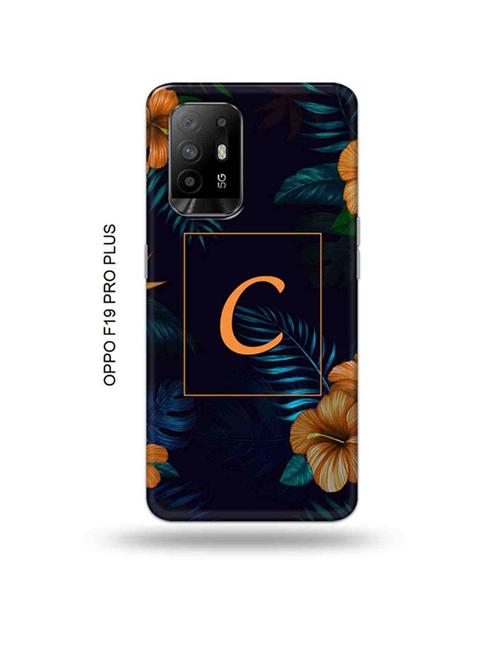 floral c back cover compatible with oppo f19 pro plus 5g - 18956800 - Very Small Image - 1