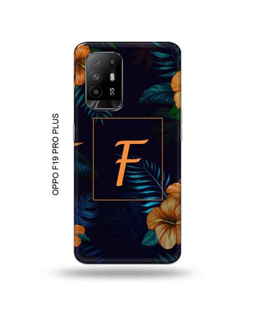 floral f back cover compatible with oppo f19 pro plus 5g - 18956803 - Very Small Image - 1