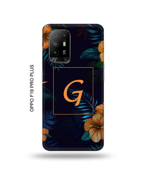floral g back cover compatible with oppo f19 pro plus 5g - 18956804 - Very Small Image - 1