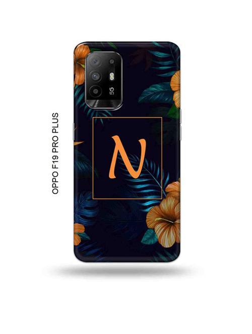 floral n back cover compatible with oppo f19 pro plus 5g - 18956811 - Very Small Image - 1