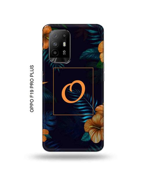 floral o back cover compatible with oppo f19 pro plus 5g - 18956812 - Very Small Image - 1