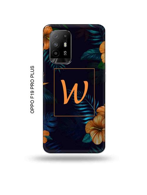 floral w back cover compatible with oppo f19 pro plus 5g - 18956820 - Very Small Image - 1