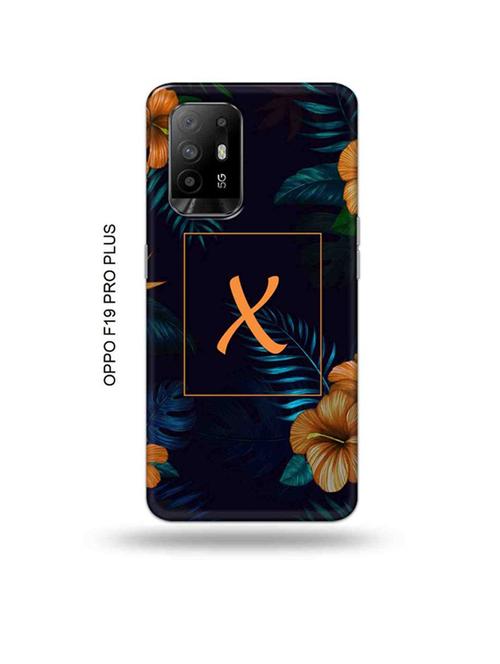 floral x back cover compatible with oppo f19 pro plus 5g - 18956821 - Very Small Image - 1