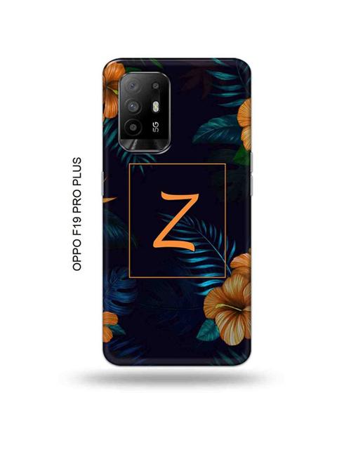 floral z back cover compatible with oppo f19 pro plus 5g - 18956823 - Very Small Image - 1