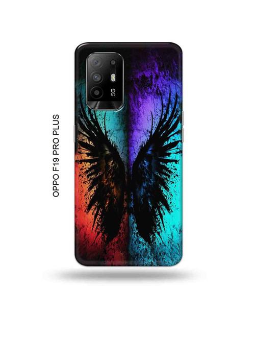 colorful butterfly back cover compatible with oppo f19 pro plus 5g - 18956851 - Very Small Image - 1