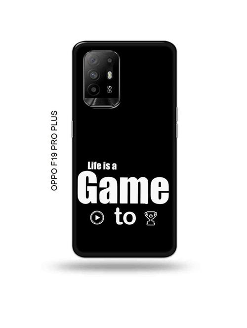 life is a game paly to win back cover compatible with oppo f19 pro plus 5g - 18956952 - Very Small Image - 1