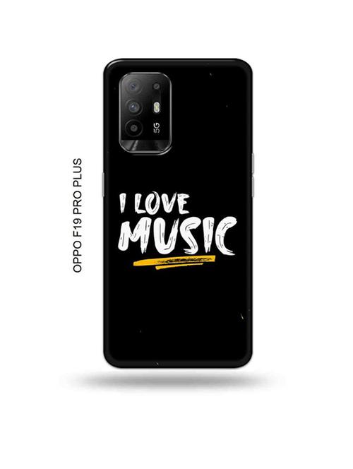 i love music back cover compatible with oppo f19 pro plus 5g - 18956957 - Very Small Image - 1