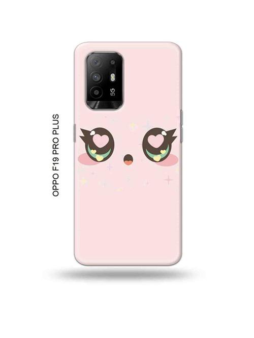 cute eyes back cover compatible with oppo f19 pro plus 5g - 18957086 - Very Small Image - 1