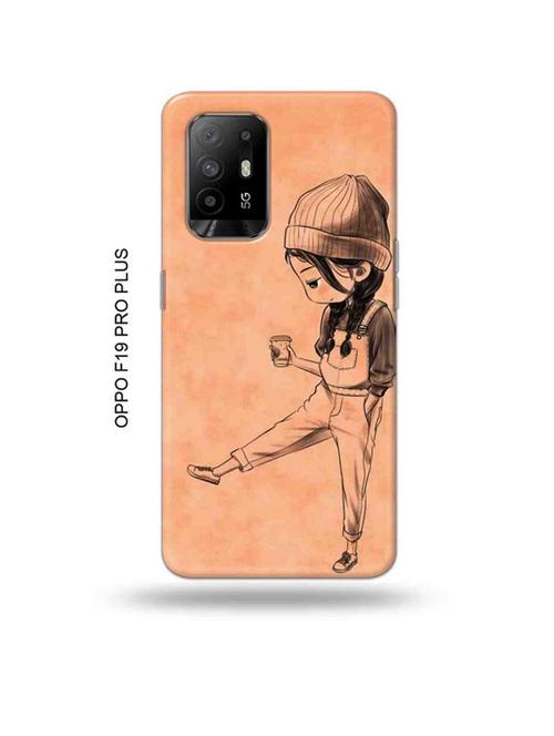 kiddo girl back cover compatible with oppo f19 pro plus 5g - 18957120 - Very Small Image - 1