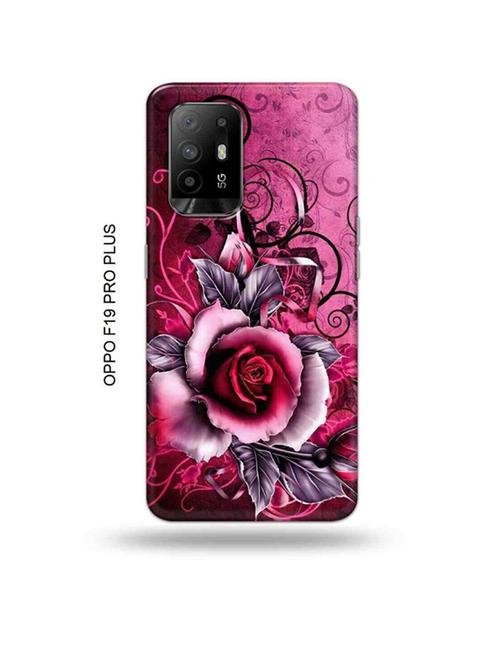 flowers back cover compatible with oppo f19 pro plus 5g - 18957185 - Very Small Image - 1