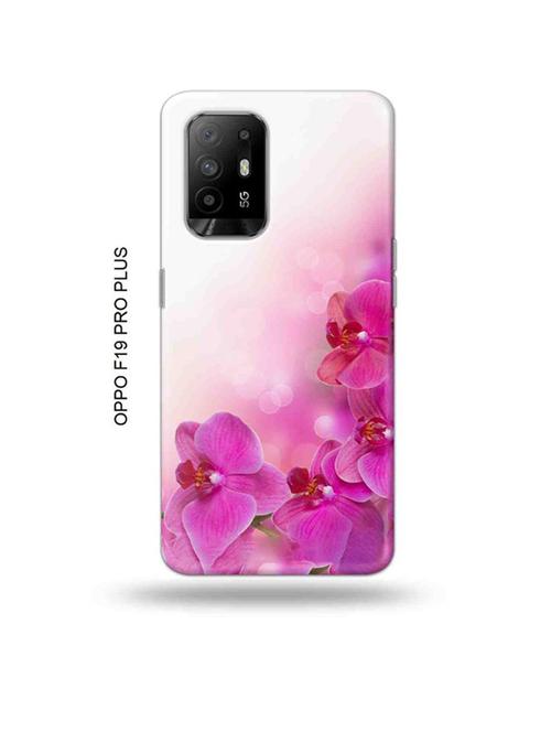 flowers back cover compatible with oppo f19 pro plus 5g - 18957189 - Very Small Image - 1