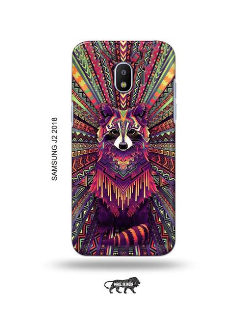 kalankari fox back cover compatible with samsung j2 (2018) - 18957453 - Very Small Image - 1