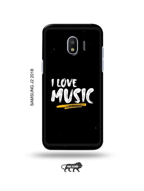 i love music back cover compatible with samsung j2 (2018) - 18957476 - Very Small Image - 1