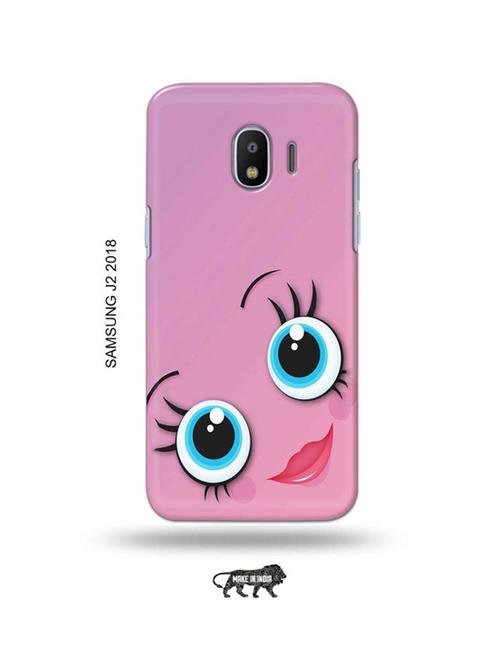 girliey eyes back cover compatible with samsung j2 (2018) - 18957565 - Very Small Image - 1