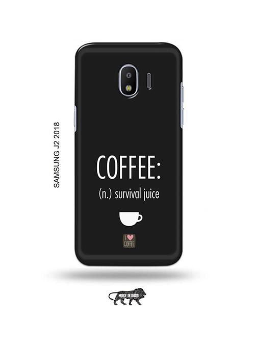 coffee survival juice back cover compatible with samsung j2 (2018) - 18957645 - Very Small Image - 1