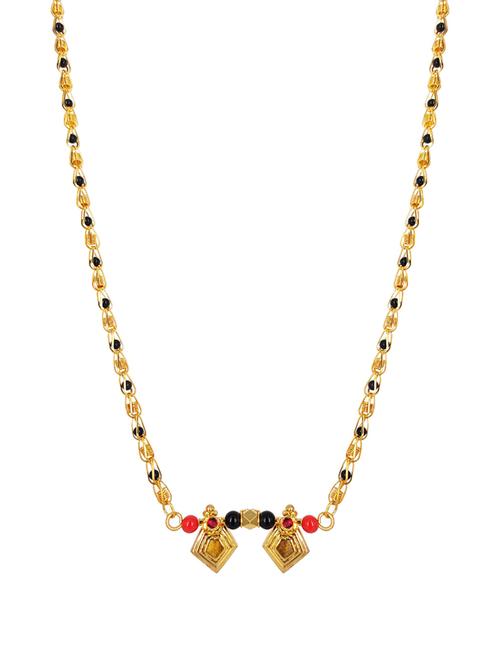 multi coloured metal mangalsutra - 18957895 - Very Small Image - 1