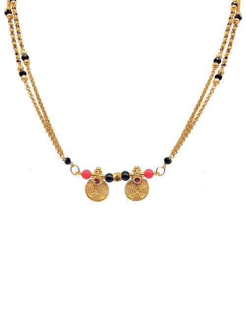gold metal mangalsutra - 18958191 - Very Small Image - 1