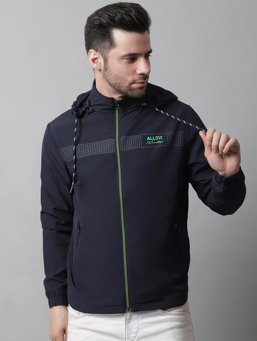 hooded neck biker jacket - 18960108 - Very Small Image - 1