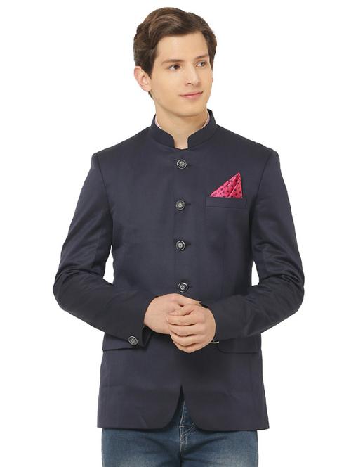 cotton blend casual blazer - 18961923 - Very Small Image - 1