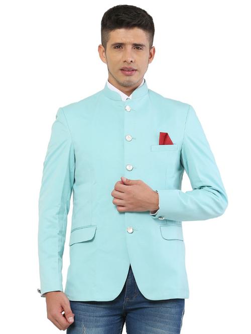 cotton blend casual blazer - 18961925 - Very Small Image - 1
