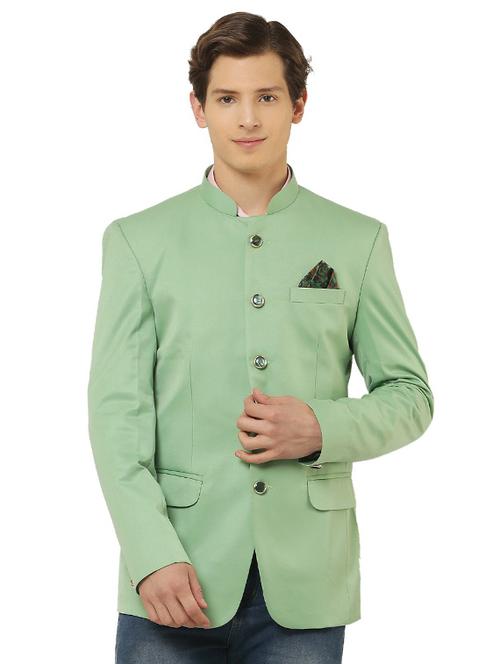 cotton blend casual blazer - 18961928 - Very Small Image - 1
